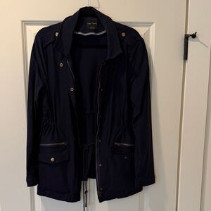 Elegant Women's Navy Utility Jacket